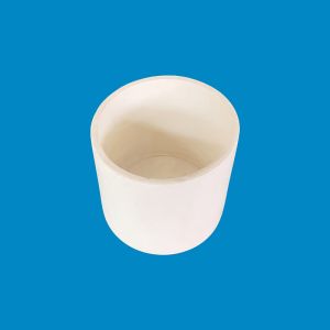 Buy cheap Corundum Mullite Composite Alumina Ceramic Crucible For Analyzing And Firing In Industrial Settings from wholesalers