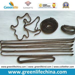 Buy cheap Custom Packing in Roll Silver Plated Metal Bead Fastenering Chain from wholesalers