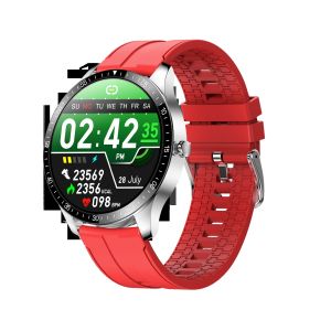 Buy cheap IP68 Silicone Smart Watch , 240*240 Smart Ecg Temperature Bracelet from wholesalers
