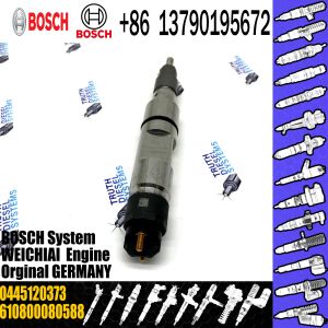 Buy cheap High Quality Diesel Common Rail Fuel Injector 0445120373 610800080588 For WEICHAI Engine from wholesalers
