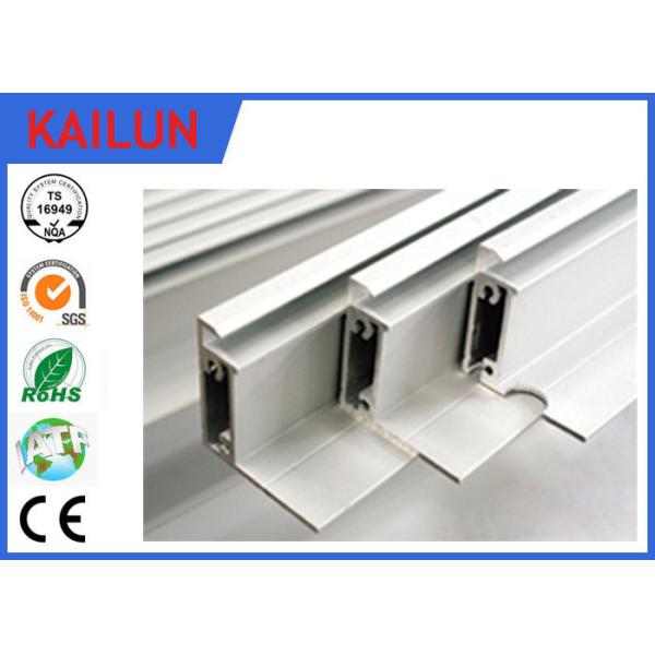 T5 Solar Frames Aluminum Extrusions For 48 Cells Module Screw Joint Traditional