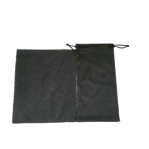 Buy cheap Soft Drawstring Eyewear Sunglasses Microfiber Cloth Pouch Case Sunglasses Bag from wholesalers