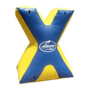 Buy cheap Entermainment Usgae Weave String Structure Inflatable Paint Bunker Trampoline Combo from wholesalers