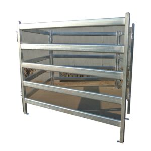 115mm X 42mm X 2.0mm Bull Rail Corral Panel Fence Of Low Carbon Steel