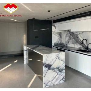 Natural Stone for Countertop Stair Modern Fragrant Snow Plum Home Stone Form Big