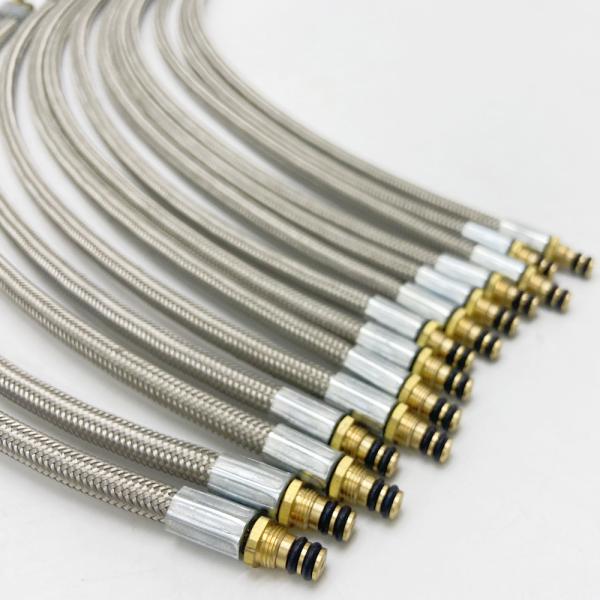 Quality Stainless Steel Wire Braided LPG Hose With Fittings for sale