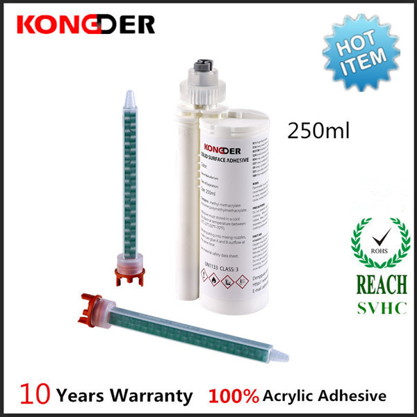 Quality 250ml Quartz Stone Surface Glue Gun Metal Materials for sale