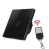 Buy cheap EU Standard Wireless Remote Control Touch Switch For RF433 Smart Wall Light Switch 1/2/3 gang glass touch from wholesalers