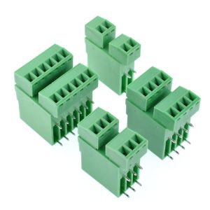3.81mm Pitch Dual Row PCB Connectors Pluggable Screw Terminal Blocks Plug +