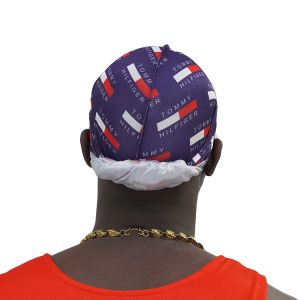 Silk Designer Durag With Custom Logo Silky Designer Bonnet Silky Designer