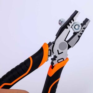 Buy cheap 9inch Industrial Laser Wire Stripping Hardened Cutting Combination Cutting Plier from wholesalers