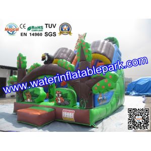 Buy cheap Custom Animal Inflatable Slide / Inflatable Dry Slide with Fire Resistant from wholesalers