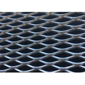 Stretched Expanded Metal Mesh Diamand Hole Shape For Architectural Decoration