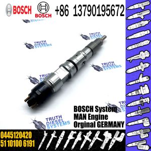 Buy cheap High performance machinery engines Diesel Engine common rail fuel injector 0445120420 from wholesalers
