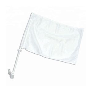 Buy cheap Plain Polyester Sublimation Blank Car Flags 30*45cm Custom Printed from wholesalers