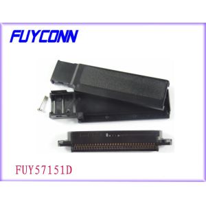Buy cheap 64 Pin IDC Plug Side Entry Centronics Female Connector With Plastic Cover from wholesalers