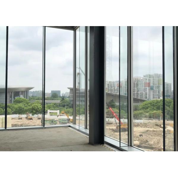 Customized Aluminum Glass Curtain Wall with Energy Saving Waterproof and