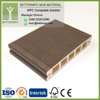 Buy cheap Durable Exterior Patio Garden Composite Deck Cladding 3D Embossed Waterproof Wood Plastic WPC Flooring product