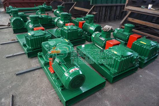Quality .API Drilling Mud Agitator Solid Control System Machinery Smooth Running.Impeller Speed:60/72r/min for sale