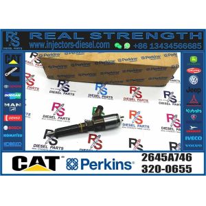 China 2645A746 320-0677 High quality Brand New Diesel Common Rail fuel Injector 2645A746 320-0677 for Caterpillar C6.6 Engine on sale