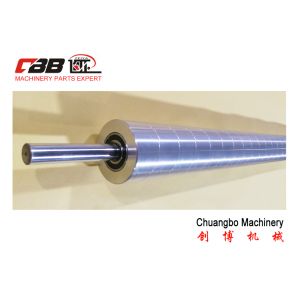China Cross Line Groove Ra0.4um Aluminum Guide Tube Roller on sale