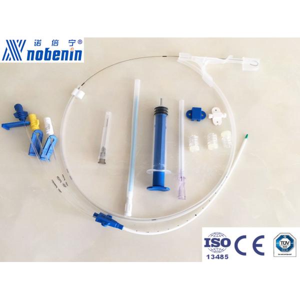 Buy cheap Three Lumen Anesthesia Catheter Central Venous Catheter TPU CVC Cannula from wholesalers