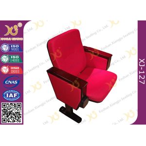 Short Back Auditorium Theater Seating With Tablet Hidden In Armrest