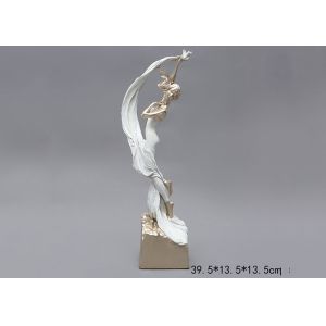 Angle Design Custom Trophy Cup Resin Material 35cm Height With Long Lifespan