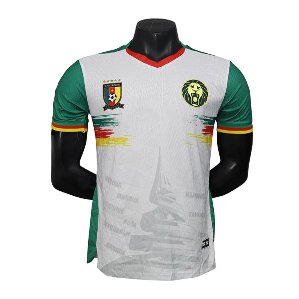Buy cheap Group customized Cameroon white player version jersey high quality choice from wholesalers
