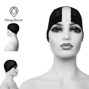 Buy cheap Ladies High Elastic Mesh Spandex Wig Cap Recycled Exquisite Sewing from wholesalers