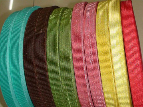 Buy cheap Polyester knitted elastic webbing tape,rubber,latex,knitted elastic banding product