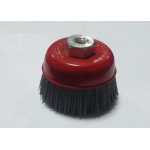 Buy cheap DuPont Nylon Bristle Cup Brush for Edge Blending Deburring from wholesalers