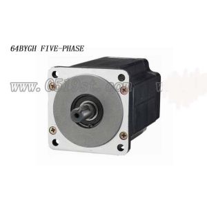 Buy cheap 0.72degree BYGH five-phase 64mm hybrid stepper motor from wholesalers