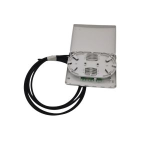 Buy cheap Black Fiber Termination Boxes Square Design 6 Ports Available from wholesalers