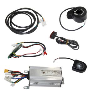 China 36V 350W 15A Controller Kit with Controller Board Power Throttle Light RearTail Lamp Power Cable for Scooter Accessories on sale