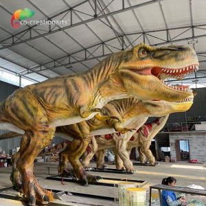 Buy cheap 12m Theme Park Jurassic Park T Rex Animatronic Lifelike Coin Operated from wholesalers