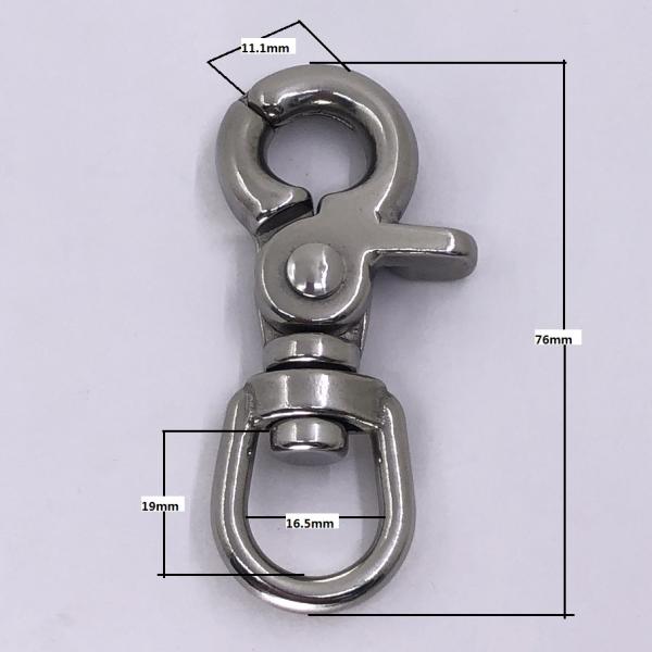Customized Hooks Lobster Swivel Trigger Carabiner Clips Snap Hook