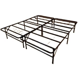 Steel Frame King Size Bed Frame with Storage Easy Removal and Space Optimization