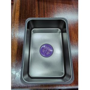 Buy cheap Black Undermount Stainless Steel Kitchen Sink With 1.2mm Thickness And Easy Cleaning from wholesalers