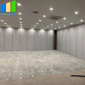 Buy cheap 500 Width Sound Proof Partitions Folding MDF Partition Moving Wall With Aluminum Frame from wholesalers