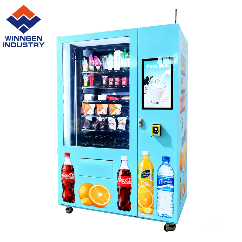 Cloud-Managed Pharmacy Vending Machine with 24 Hours Operation and 22 Inch Touch