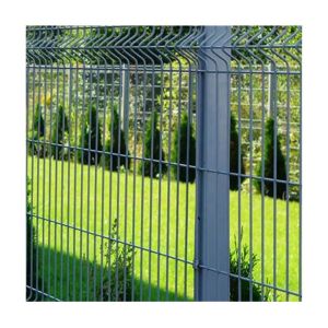 Waterproof Field Fence Modern Stylish Iron Metal Fence for Outdoor Security and