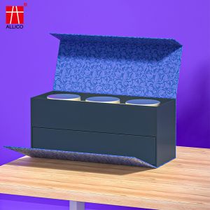 Buy cheap High End Cardboard Gift Boxes With Magnetic Closure CMYK Printing from wholesalers