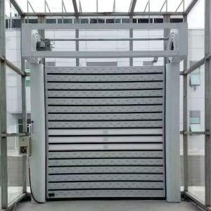 Buy cheap High Speed Roller Shutter Aluminum Alloy Material And Customized Color Hard Panel Door with Foam Insulation from wholesalers