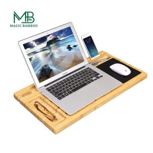 Buy cheap Portable Phone Holder Bamboo Laptop Tray Desk Multifunctional from wholesalers