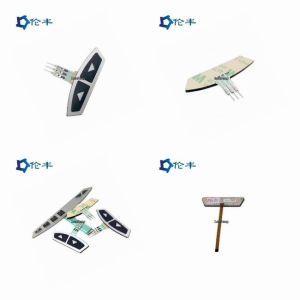 Silicone Button Flexible Key Membrane Switch Tactile PET Circuit