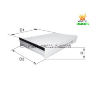 Buy cheap Mercedes Benz Car Cabin Air Filter Low Flow Resistance 2.0L (2011-) 166 830 00 18 from wholesalers