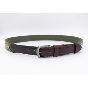 Buy cheap One Side Striped Webbing Belt , Polyster Adjustable Webbing Belt 123g from wholesalers