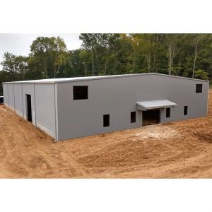 Warehouse Building for Office Industrial Design Prefabricated Steel Structure