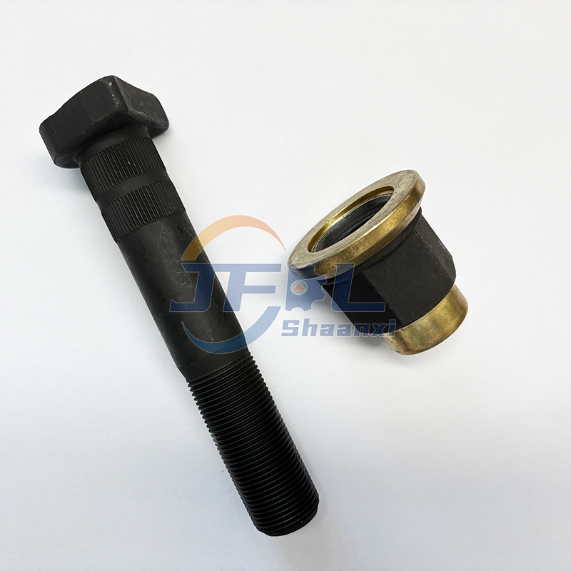 Buy cheap Front and rear Wheels Universal Screws M24*1.5 Hub Bolts and Nuts for SHACMAN from wholesalers